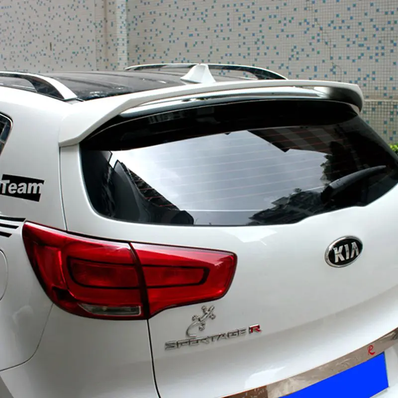 

For Kia Sportage R Spoiler High Quality ABS Material Car Rear Wing Primer Spoiler For Kia Sportage Spoiler 2012-2015