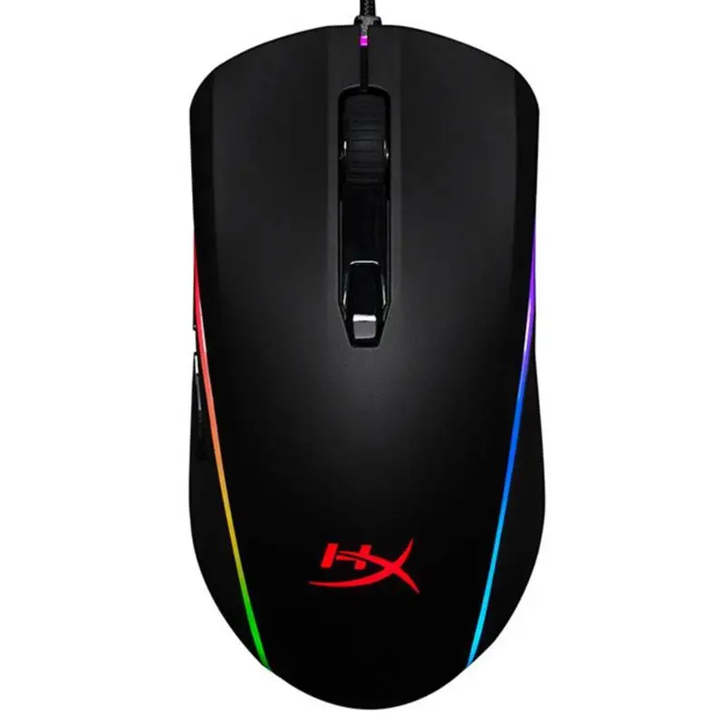 

KingSton HyperX Oirginal Games Mouse Pulsefire Surge 6 Keys USB Wired Gaming Mouse 16000DPI Adjustable RGB Backlight Mice