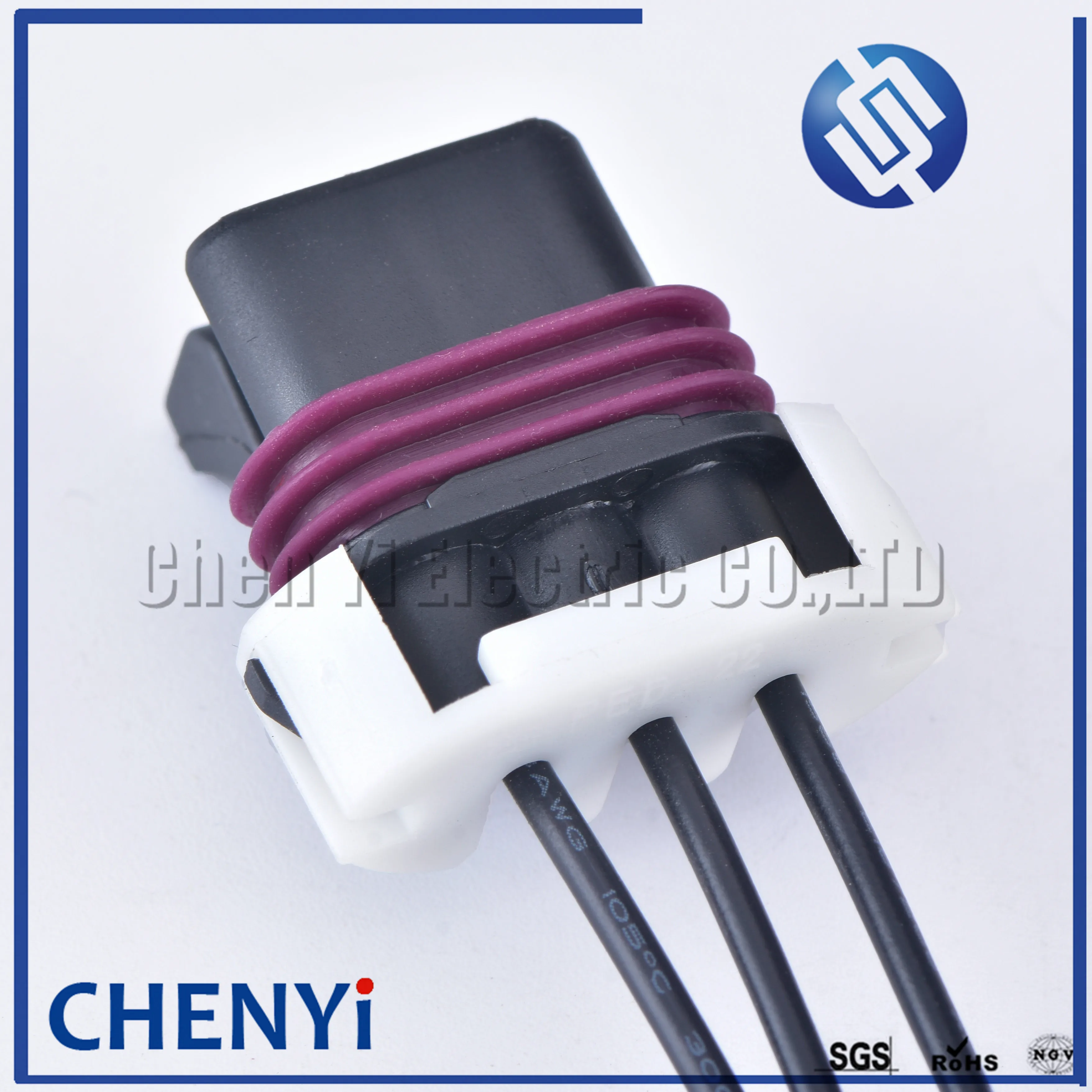 3 Pin Way black Metri-Pack 150 female temperature Sensor Plug auto  