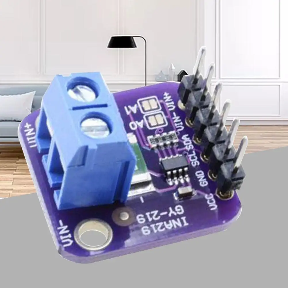 GY INA219 цифровой модуль датчика тока IEC высокой точности фиолетовый|Сумки и чехлы