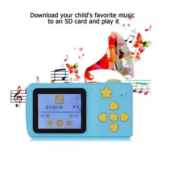 

2 inch HD Screen Kids Mini Camera Video Toys Battery Powered 2MP Photography Outdoor Parent-child Interactive Toy