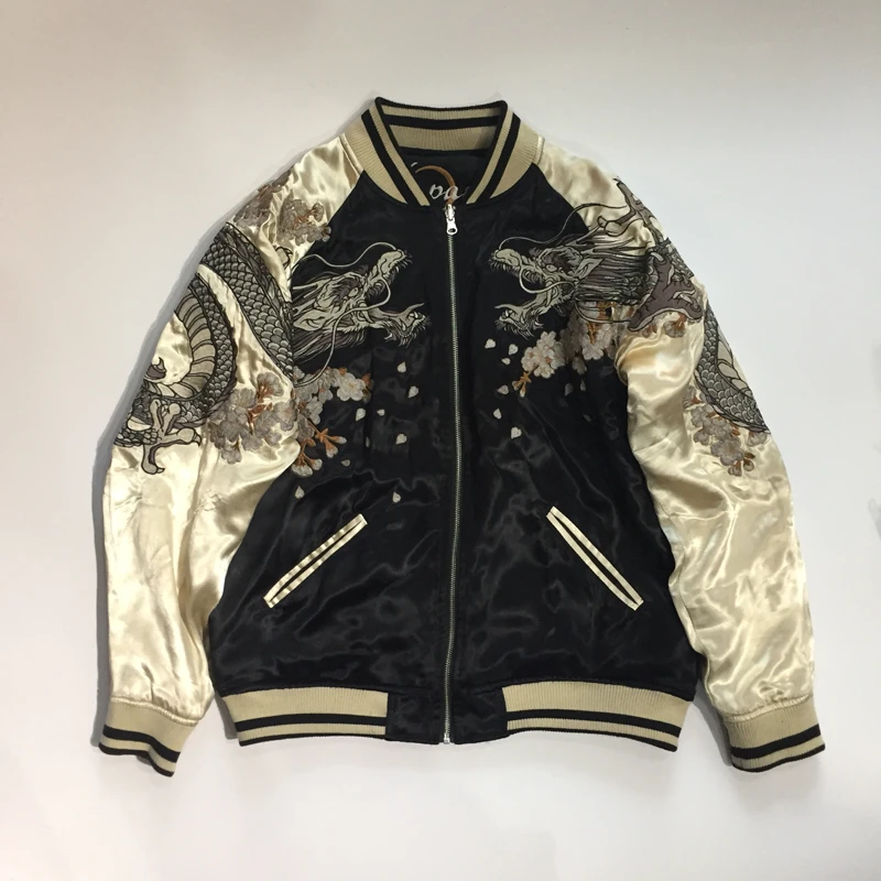 Phoenix Dragon Reversible Jacket Classic yokosuka embroidery
