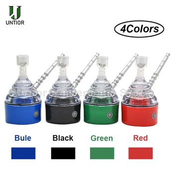 

UNTIOR Fashion Cocktail Smoker Molecular Bubble Water Smoking Gun Meat Drink Food Indoor Sawdust Infuser Set Kitchen Bar Tools