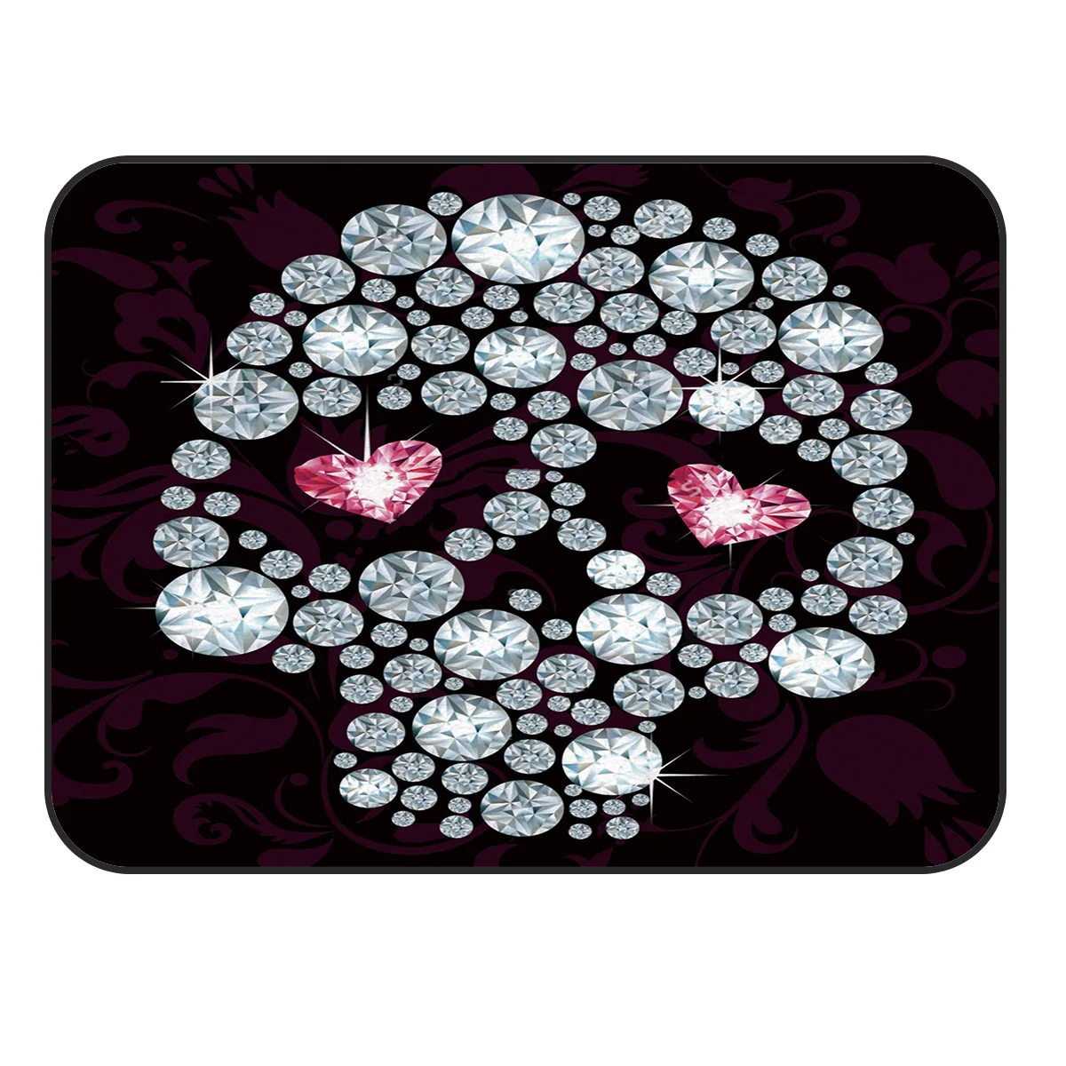 CHARMHOME Мягкий Коврик противоскользящий ковер Алмазный Череп ковер для гостиной коврик для домашнего декора