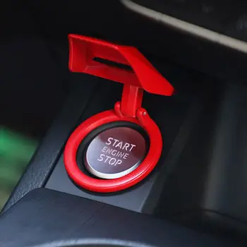 

Car Engine Start Stop Button Ignition Switch Protection Cover Engine Push Button Car Decorative Accessories Covers