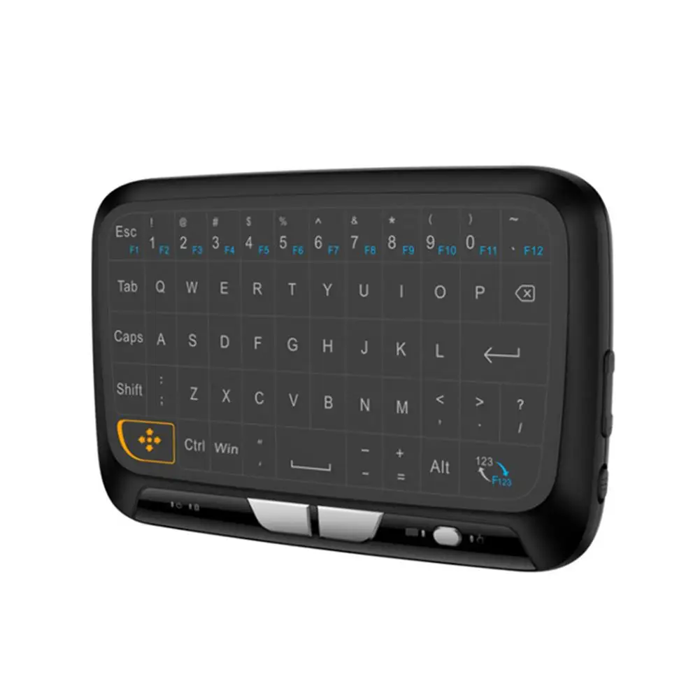 H18 мини беспроводная клавиатура полноэкранная подсветка Сенсорная панель Air mouse IR Leaning пульт дистанционного управления для Andorid BO X Smart tv Windowss
