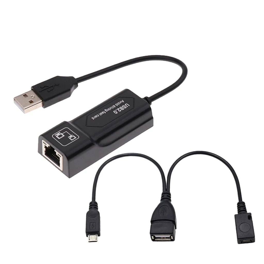 LAN Ethernet Adapter For Fire TV Stick 2nd 3rd Stream Box Hard Wired Fast