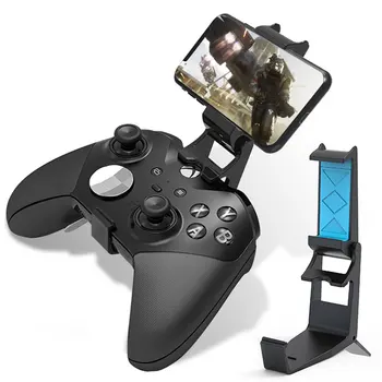 

Phone Mount Holder For XBOX ONE ELITE Elite 2 Wireless Bluetooth Gamepad For iPhone X Adjustable Mobile Clip Stand Bracket
