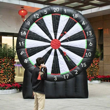 

4 Meter Huge High Inflatable Dart Board Inflatable Game With 220V Air Blower Outdoor Sports Inflatables Toys