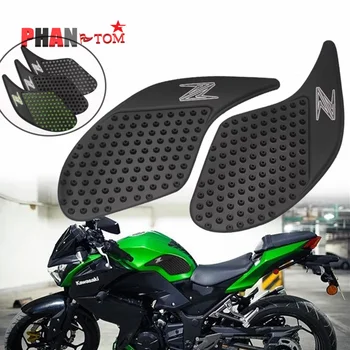 

Motorcycle Tank Pad Protector Side Sticker Decal Gas Knee Grip Tank Traction For Kawasaki Z250 2013-2017 Z300 NINJA250 NINAJ300