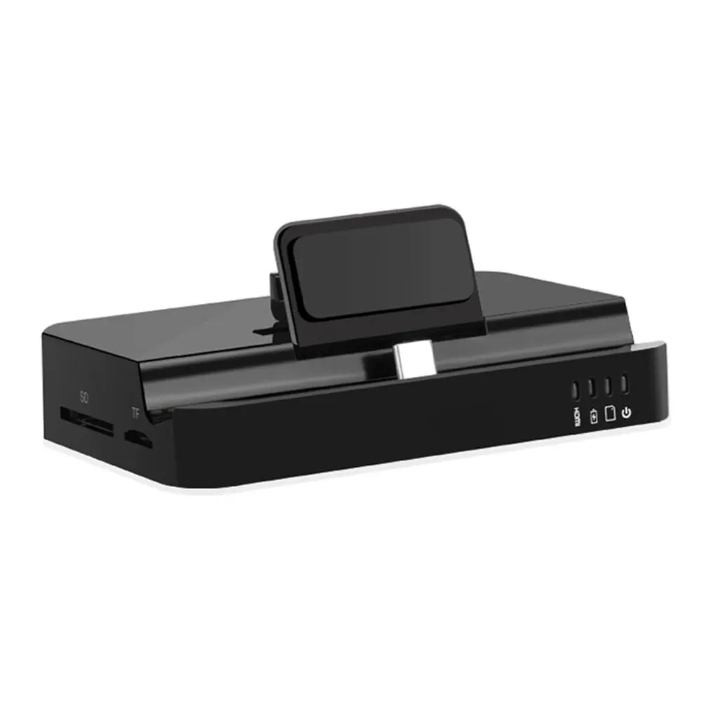 6 в 1 мульти Poorten type-C HDMI 2 USB3.0 Geheugenkaart TF 4K концентратор USB-C адаптер type-c mobiele telefoon док-станция