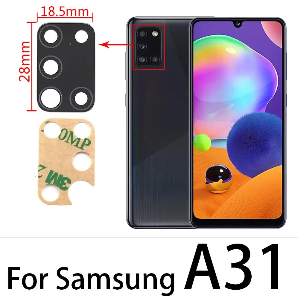 Новинка для Samsung Galaxy A30 A20 A10 A40 A50 A21S A30S A50S A70S A31 A51 A41 A71 S20 Задняя стеклянная крышка