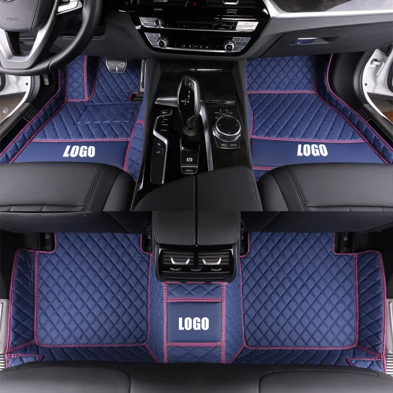 Пользовательские автомобильные коврики кожаные водонепроницаемые для Suzuki Swift Jimny Grand Vitara Sx4 Ignis Alto авто аксессуары автомобильный Стайлинг ковер