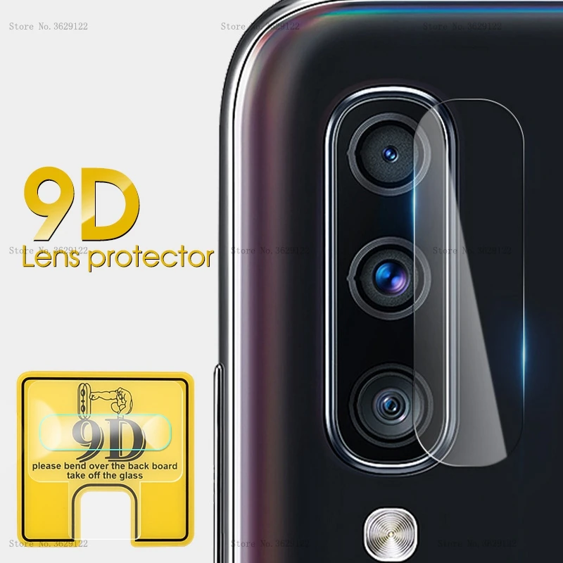 9D закаленное стекло для samsung Galaxy A70 A50 A30 A20 Защита экрана для Galaxy A 70 50 30 20 Защита объектива камеры полное покрытие