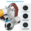 FIRECORE 30MM Belt Sander Grinder Knife Sharpener Mini Electric Belt Sander Multifunctional Home DIY Polishing Grinding Machine 4