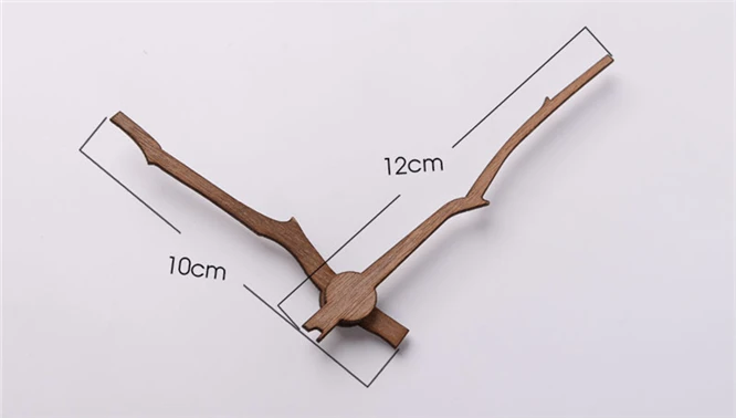 10sets Quartz Wall Clock Movement Walnut Wooden hands Kit Spindle Step Mechanism shaft Classic Watch Repair Replacement Home