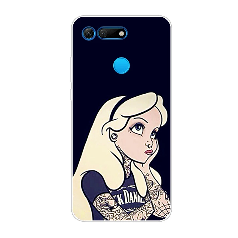 6,4 ''для huawei Honor вид 20 чехол из мягкого ТПУ с принтом, из силикона чехол для Капа huawei Honor V20 чехол V 20 View20 Hoesje тонкий