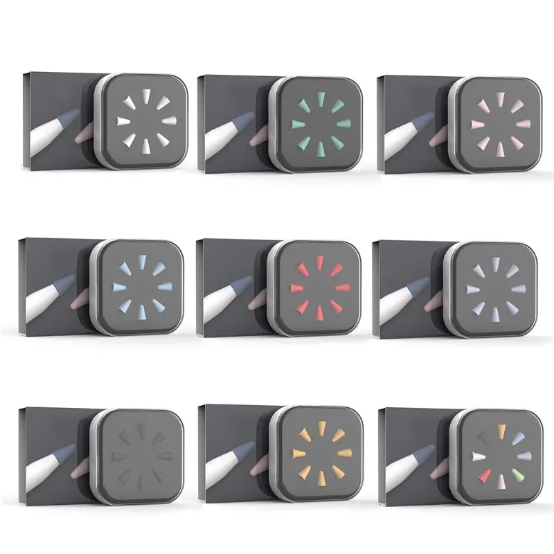 

Silicone Replacement Pencil Nib Protective Cover Skin for Apple Pencil 1st 2nd