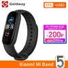 Xiaomi Mi Band 5 pulsera inteligente 4 Color Pantalla AMOLED Miband gota de 5 Smartband Fitness de Traker Bluetooth deporte impermeable banda inteligente ► Foto 1/6