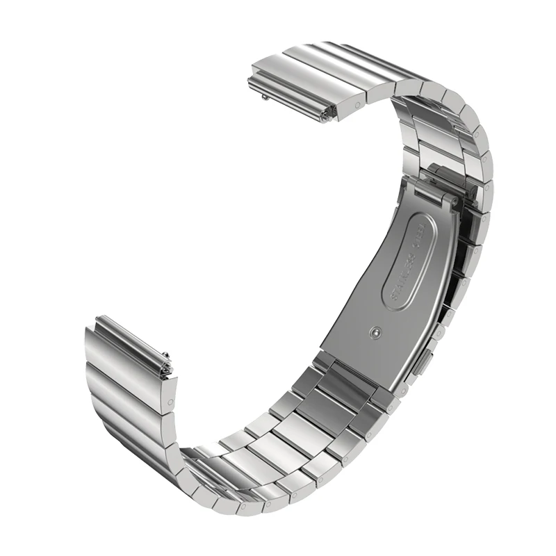 Металлический ремешок для Xiaomi mi наручных часов, браслет из нержавеющей стали, Смарт-часы, ремешок для Xiao mi watch, браслет, наручный браслет, аксессуары - Цвет: Silver Bamboo