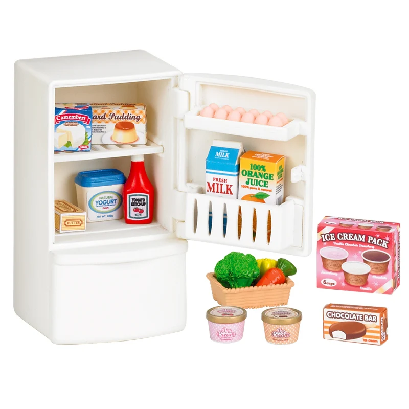 Sylvanian Families Dollhouse Playset Furniture Refrigerator Set Accessories Gift Girl Toy No Figure New in Box 5021 3