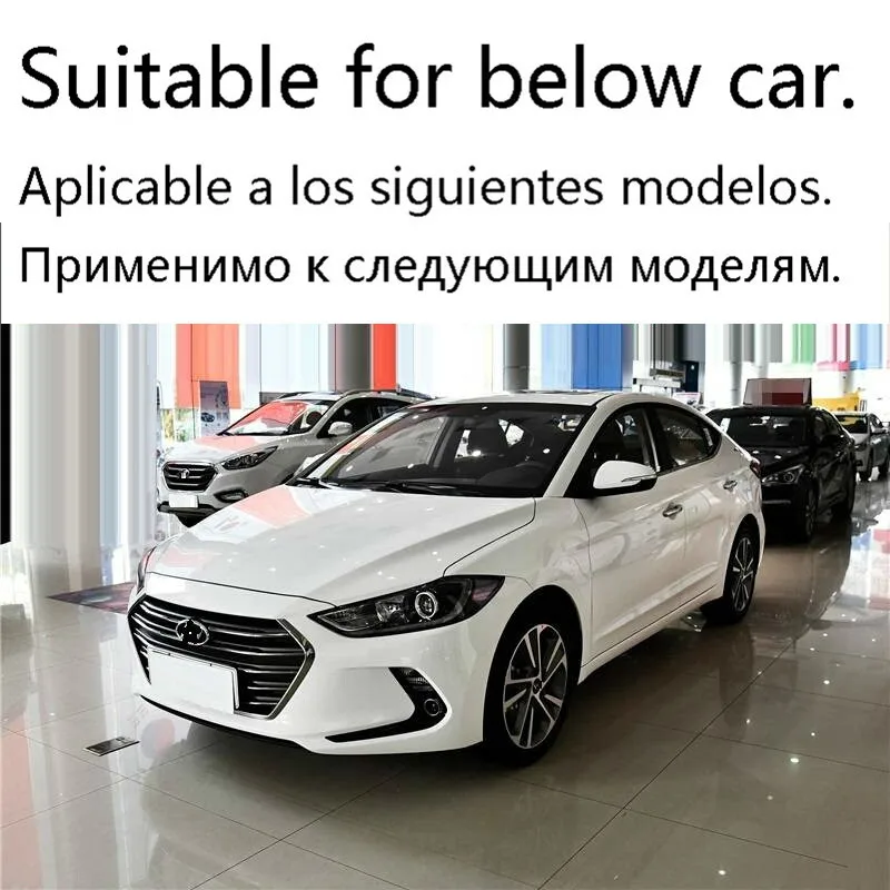 Декоративная Модифицированная наклейка на окно автомобиля 17 18 19 для Hyundai