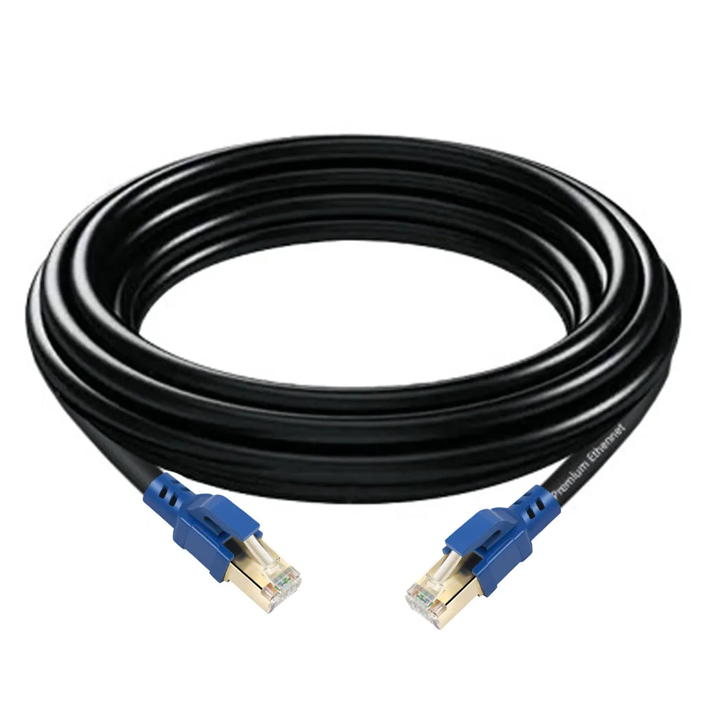 CARPRIE Ethernet кабель Cat8 Lan Профессиональный сетевой Соединительный 40 Гбит/с Интернет