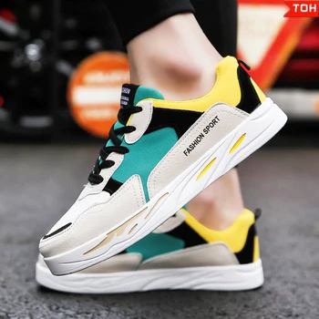 

Men's Shoes Elevator Increased Internal 5cm Fashion Sneakers Autumn New Skateboarding Shoes Student Outdoor Low-cut Creepers