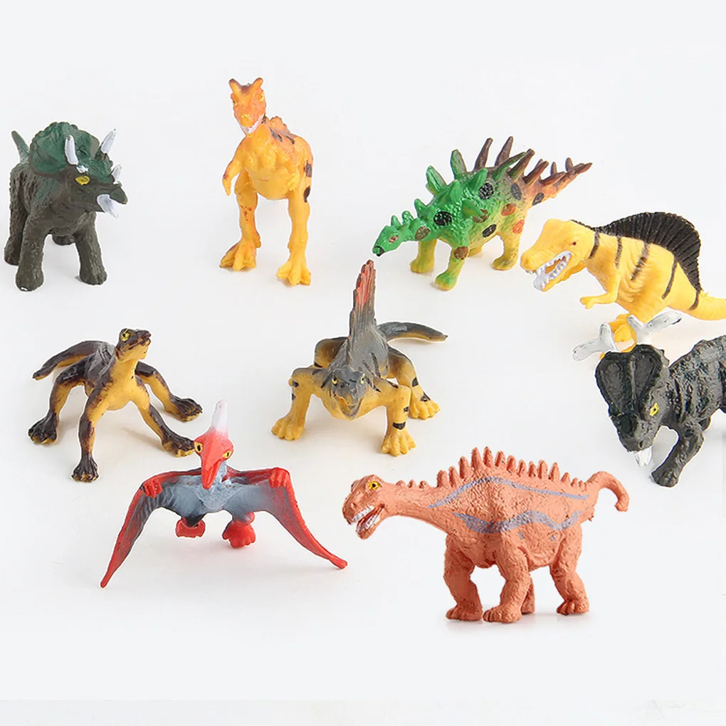 12 шт. модель динозавра обучающая пластиковая Имитация Динозавра Игрушка Дети реалистичные биологические игрушки подарок