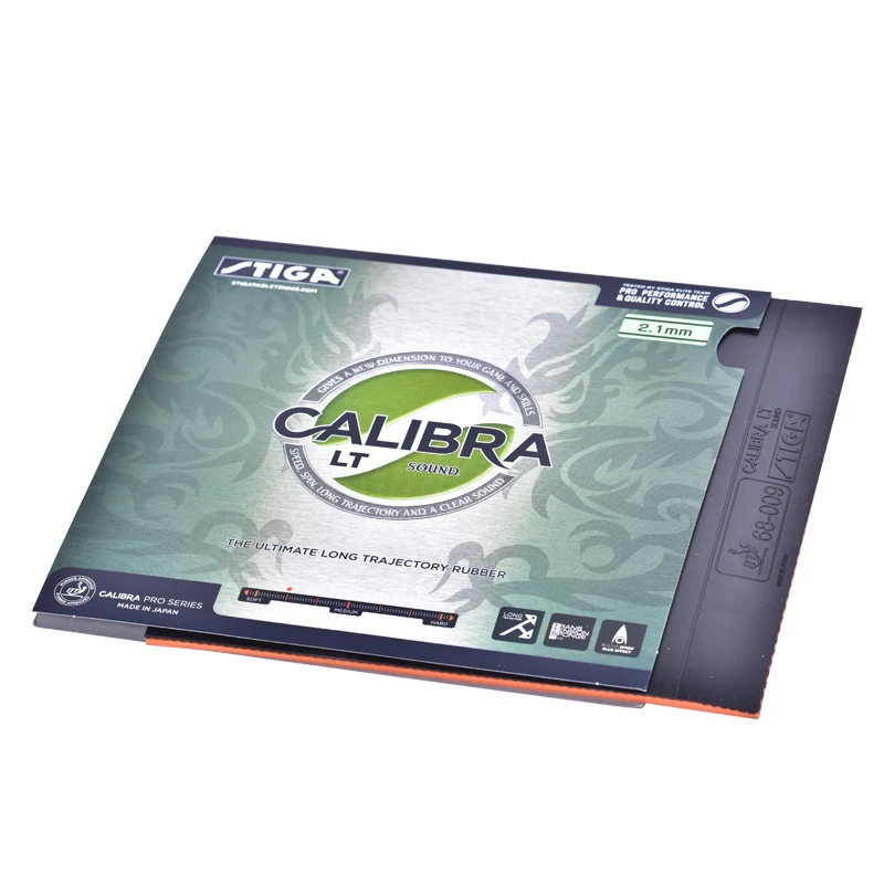 STIGA CALIBRA LT Звукоизолирующая резина для настольного тенниса не липкая (Сделано в