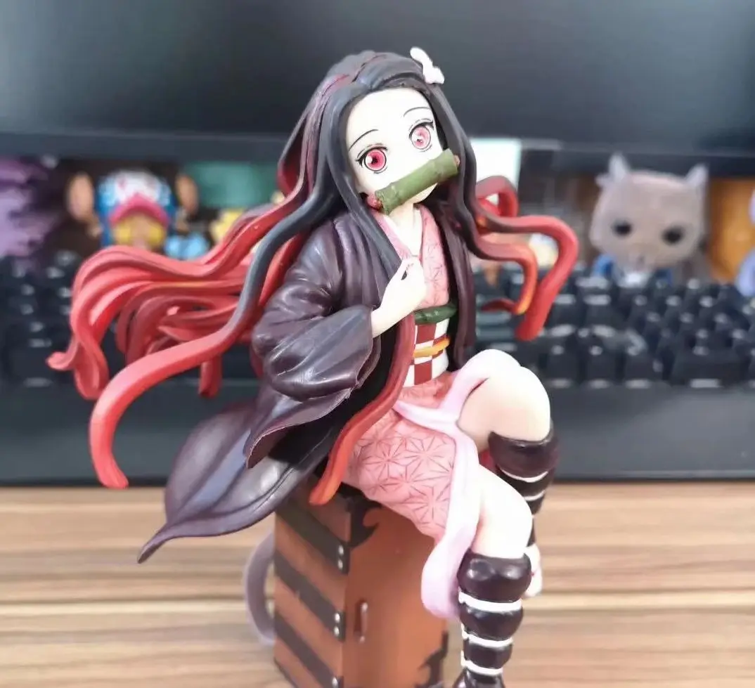 Новый аниме 1/8 Масштаб Окрашенные демон убийца: Kimetsu без Yaiba камадо Nezuko ПВХ фигурка