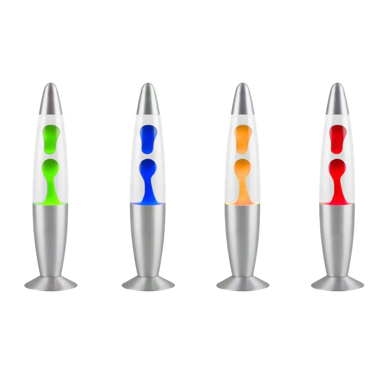 25W EU Lava Lamp Decorative Lamp Light Bedroom Night Lamp Bedside Lamp Aluminium Alloy Low Consumption High Brightness