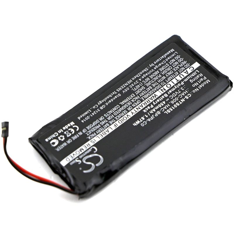 FFYY-CameronSino 450Mah аккумулятор для nintendo Hac-015, Hac-016, Hac-A-Jcl-C0, Hac-A-Jcr-C0, переключатель контроллера
