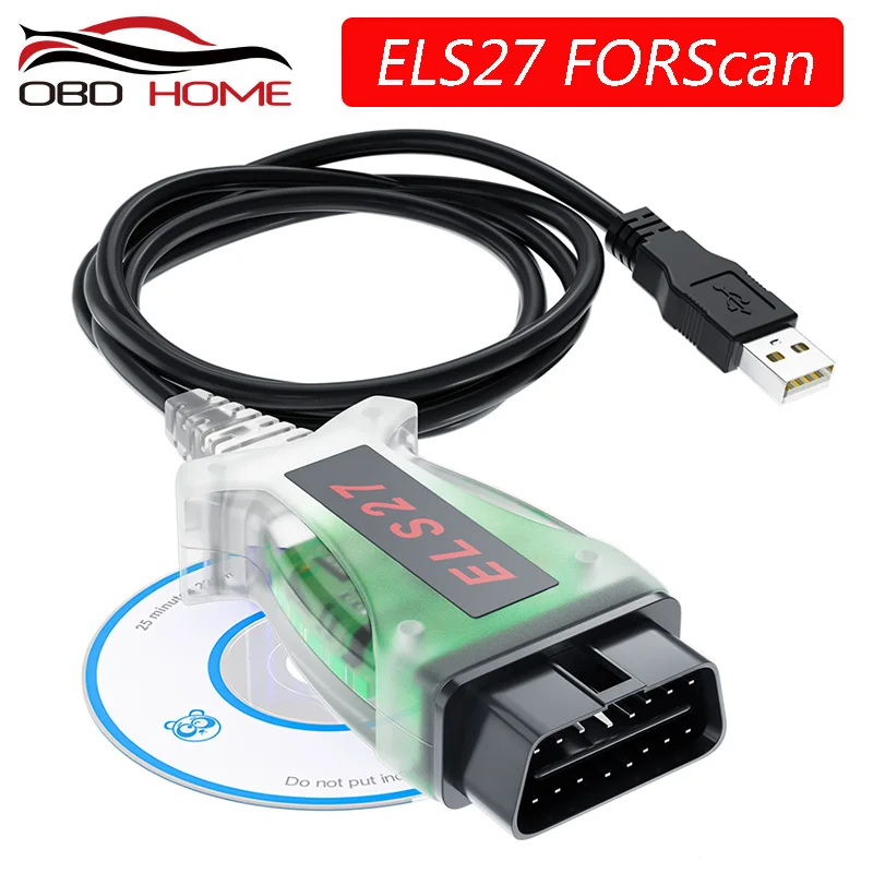 OBD2 ELS27 FORScan PIC24HJ128GP + FTDI микрочип диагностический инструмент для Mazda/Lincoln/Mercury