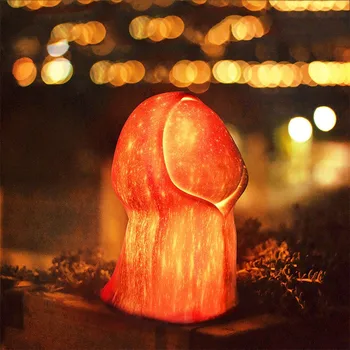 

Hot Ghost Starry Sky Smart Home Creative Products 3D Printing Lunar Lights Charging NightB Light New Exotic Table Lamp