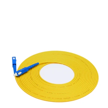 

20 Pcs SC/UPC-SC/UPC Simplex 2.0mm PVC Fiber Optic Jumper Cable Single Mode Extension Patch Cord 1m, 3m, 5m, 8m,10m