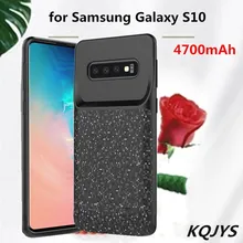 Силиконовый противоударный чехол для внешнего аккумулятора 4700 мАч, чехол для зарядного устройства для samsung Galaxy S10, чехол для питания