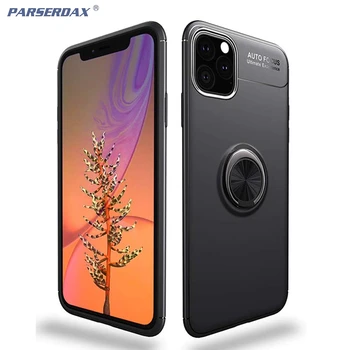 

360 Rotatable Ring Kickstand Fit Magnetic Car Mount Case For Apple iPhone 11 Pro Max X XS XR 8 7 Plus 6 6S 5 5S SE Cover 10Pcs