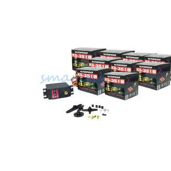 

KS3518 Waterproof Digital Torque Servo Steel Shell Metal Gear For Toy RC Climbing Car Robotic Arm Robot