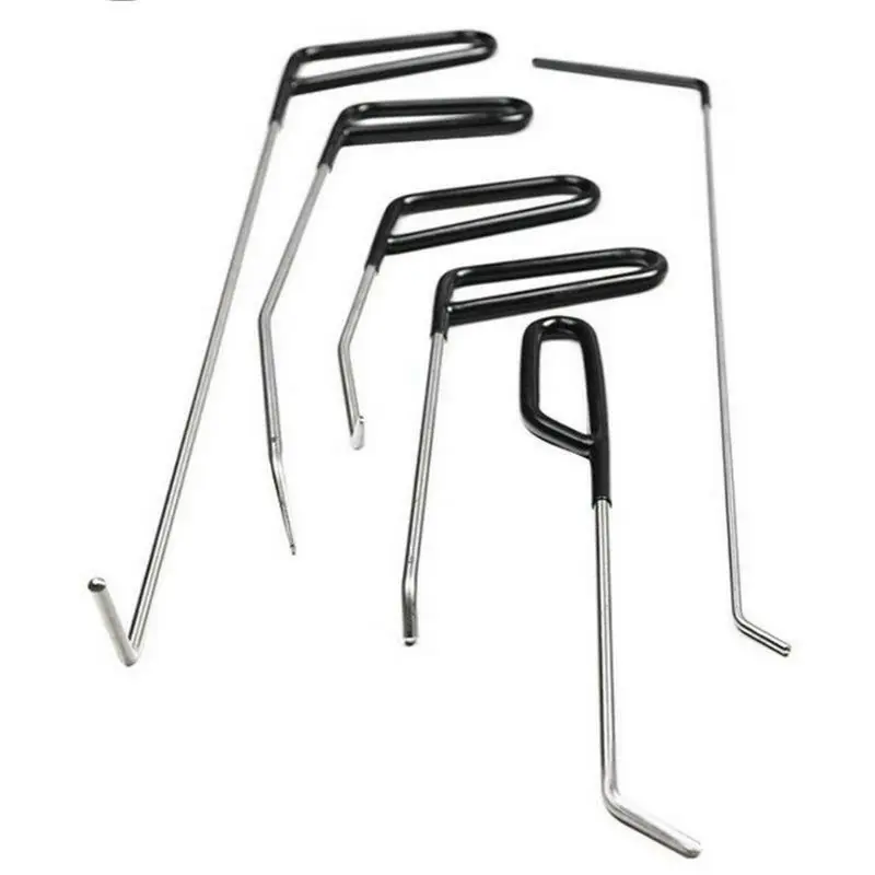 

Dent Removal Rods Kit Repair Hail Paintless Puller Car Damage Push Ding Tools