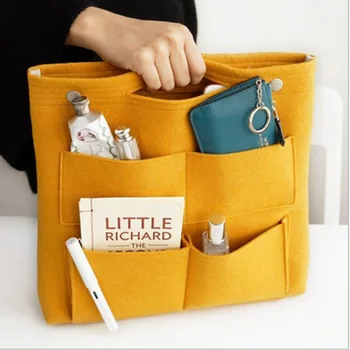 

Makeup Cosmetic Bag Multi-function Make Up Bag Insert Purse Organizer Multi Pocket Cosmetic Bags In Bag Organizer