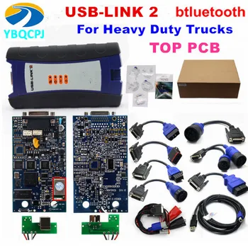 

Best Quality A+ USB Link 2 + Bluetooth for Volvo Cummins Nexiq2 Isuzu Nexiq Diesel Truck Interface and Software All Installers