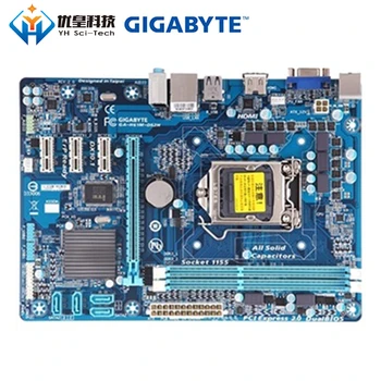 

Gigabyte GA-H61M-DS2H Intel H61 Original Used Desktop Motherboard LGA 1155 Core i7/i5/i3/Pentium/Celeron DDR3 16G Micro ATX