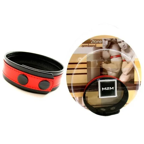 Украшение на бицепс из кожи Lucom M2M 2tone ArmBand | Красота и здоровье