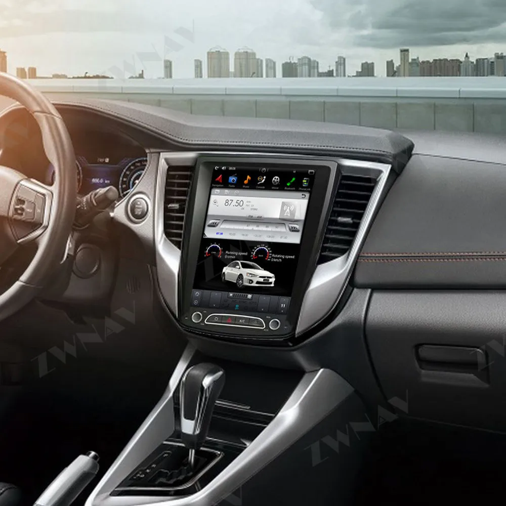 Sale Verticl Tesla style Android 8.1 Car dvd multimedia Player For Mitsubishi Lancer 2017+ car GPS navi audio radio stereo head unit 7