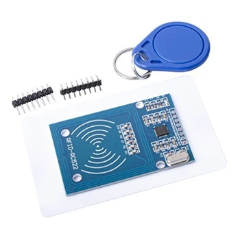 

AiSpark MFRC-522 RC522 RFID RF IC Card Inductive Module for Arduino UNO 2560 ( S50 White Card + Key Ring )