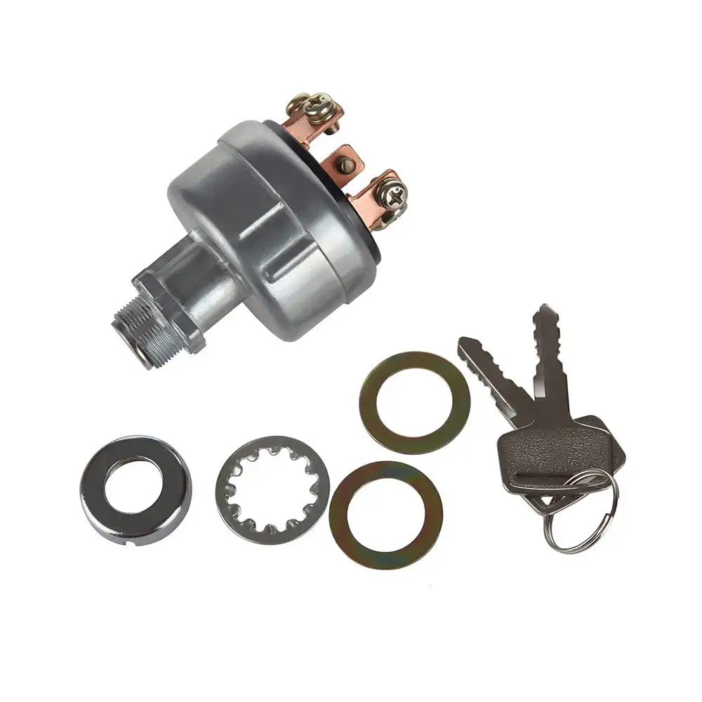 Ignition Switch 4 Position 6 Terminal Wire Digger for Kobelco Ford For Kubota International Harvester Mitsubishi Tractor