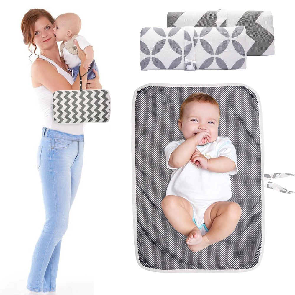 Детский Портативный Складной Водонепроницаемый пеленальный коврик моющийся пеленка коврик для детей напольные коврики многоразовые дорожные коврики уход за ребенком