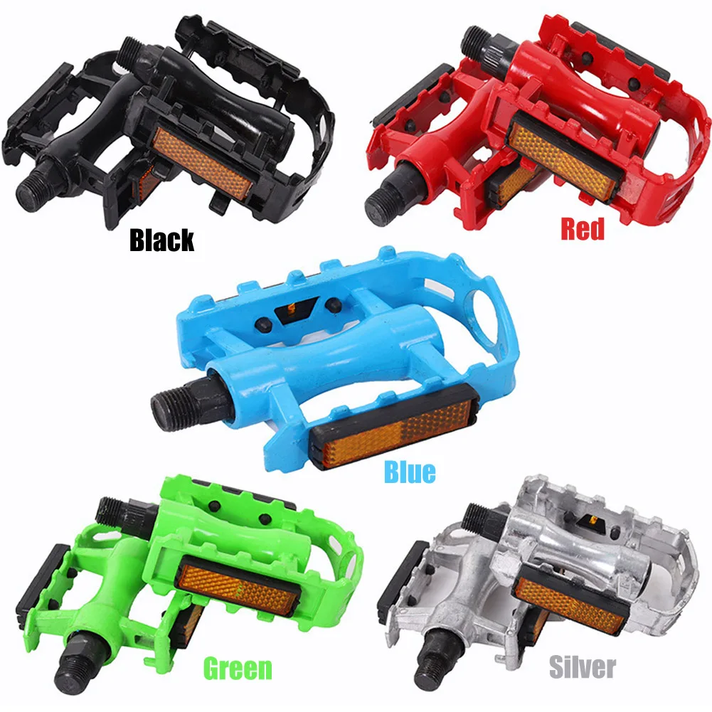 1 Pair 9/16" Screw Thread Aluminium Alloy Pedals Mountain Bike Hybrid