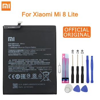 

Xiao Mi Original Phone Battery BM3J 3250mAh for Xiaomi Mi 8 Lite High Quality Replacement Batteries Retail Package Free Tools